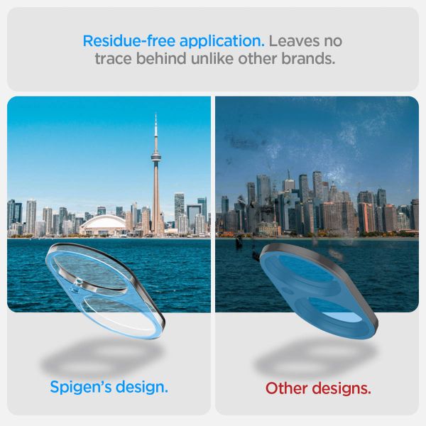 Spigen GLAStR Optik Camera Lens Protector - Kamerainsel-Schutz (2er-Pack) Apple iPhone 16 / 16 Plus - Transparent