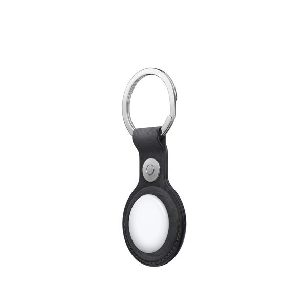 Apple AirTag Feingewebe Schlüsselanhänger - Black