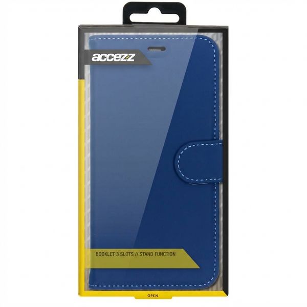 Accezz Wallet TPU Klapphülle Apple iPhone 11 Pro Max - Blau