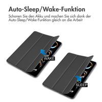 Accezz Trifold Klapphülle Apple iPad Pro 11 (2025) M5 / (2024) M4 - Schwarz