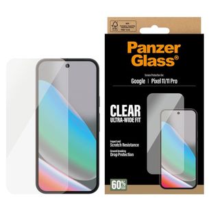 PanzerGlass Ultra-Wide Fit Antibakterieller Displayschutz mit Applikator Google Pixel 11 / 11 Pro