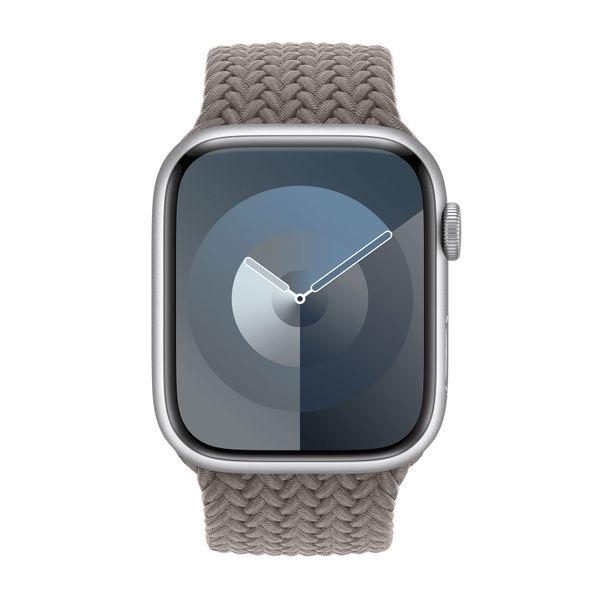 Apple Geflochtenes Solo Loop für  Apple Watch | 38/40/41/42 mm - Größe 7 - Clay