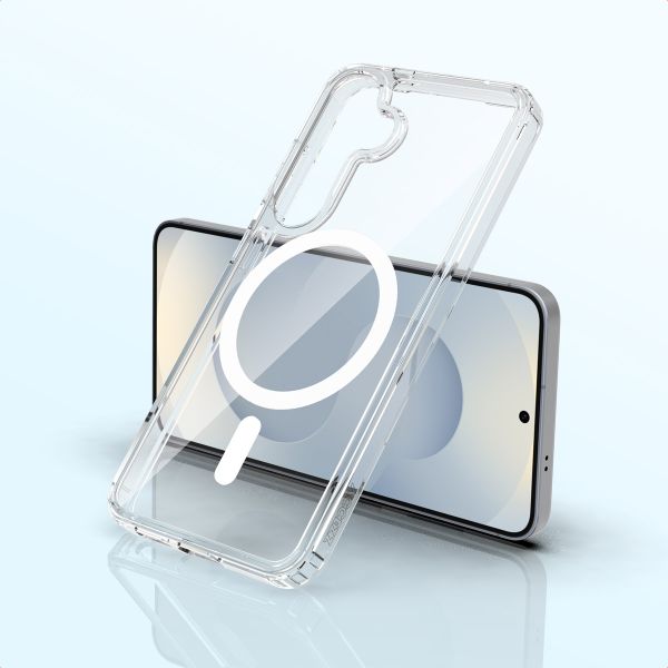 Accezz Xtreme Impact Backcover mit MagSafe Samsung Galaxy S25 - Transparent