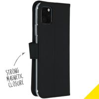 Accezz Wallet TPU Klapphülle Apple iPhone 11 Pro Max - Schwarz