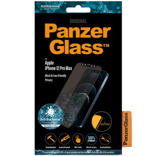 PanzerGlass Privacy Case Friendly Anti-Bacterial Displayschutzfolie Apple iPhone 12 Pro Max
