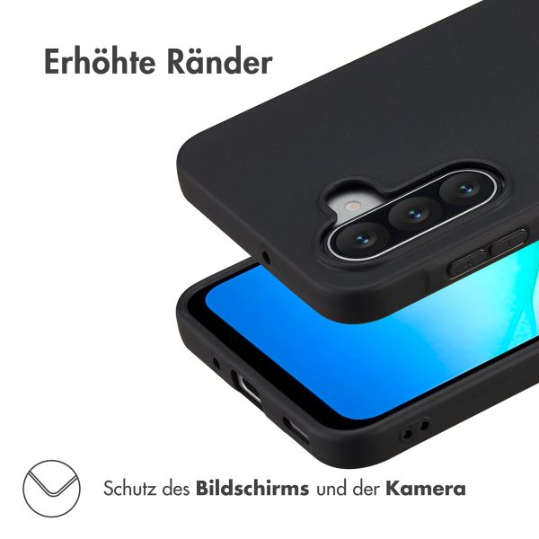 Accezz Color TPU Hülle Samsung Galaxy A18 (4G) / A17 (4G/5G) - Schwarz