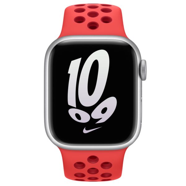 Apple Nike Sport Armband für  Apple Watch | 38/40/41/42 mm - Größe S/M/L - Bright Crimson / Gym Red