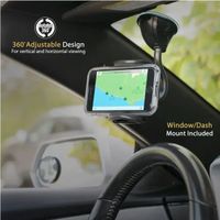 Scosche StuckUp™ 4-in-1 Handyhalterung Auto - Universell - Armaturenbrett / Windschutzscheibe / Lüftungsgitter / Becherhalter - Schwarz