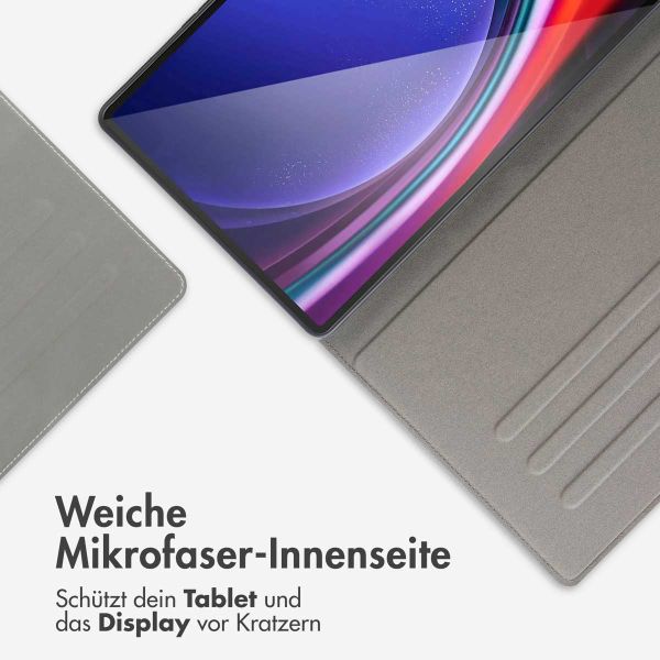 Accezz Classic Klapphülle Samsung Galaxy Tab S10 Ultra / Tab S9 Ultra - Dunkelblau