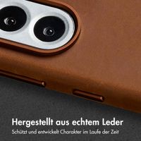 Accezz Vintage Leather Magsafe Backcover Samsung Galaxy A56 - Tabacco Cognac