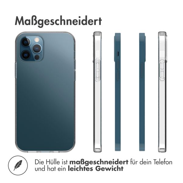 Accezz Clear TPU Backcover Apple iPhone 12 Pro Max - Transparent