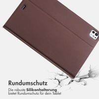Accezz Classic Klapphülle Apple iPad Pro 11 (2025) M5 / (2024) M4 - Braun