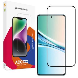 Accezz Full Cover Screen Protector aus gehärtetem Glas Xiaomi Redmi Note 15 (4G)