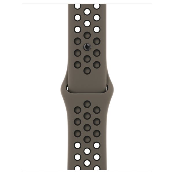 Apple Nike Sport Armband für  Apple Watch | 38/40/41/42 mm - Größe S/M/L - Olive Grey / Black