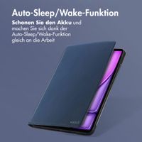 Accezz Classic Klapphülle Apple iPad Air 13 Zoll (2026) M4 / (2025) M3 / (2024) M2 - Dunkelblau