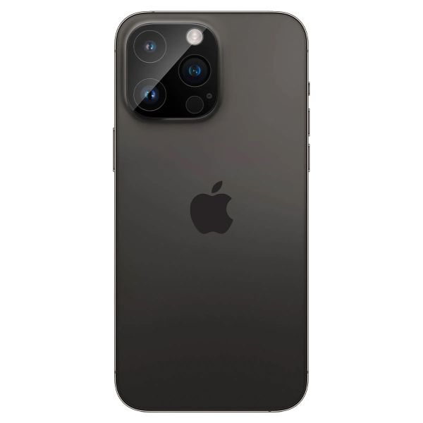 Spigen GLAStR Optik Camera Lens Protector - Kamerainsel-Schutz (2er-Pack) Apple iPhone 14 Pro (Max) - Schwarz