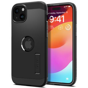 Spigen Tough Armor Backcover MagSafe Apple iPhone 15 - Schwarz