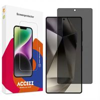 Accezz Privacy Displayschutz aus gehärtetem Glas Samsung Galaxy S25 Ultra
