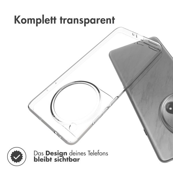 Accezz Clear TPU Backcover OnePlus 12 - Transparent