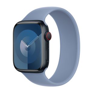 Apple Silikon Solo Loop für  Apple Watch | 38/40/41/42 mm - Größe 4 - Winter Blue