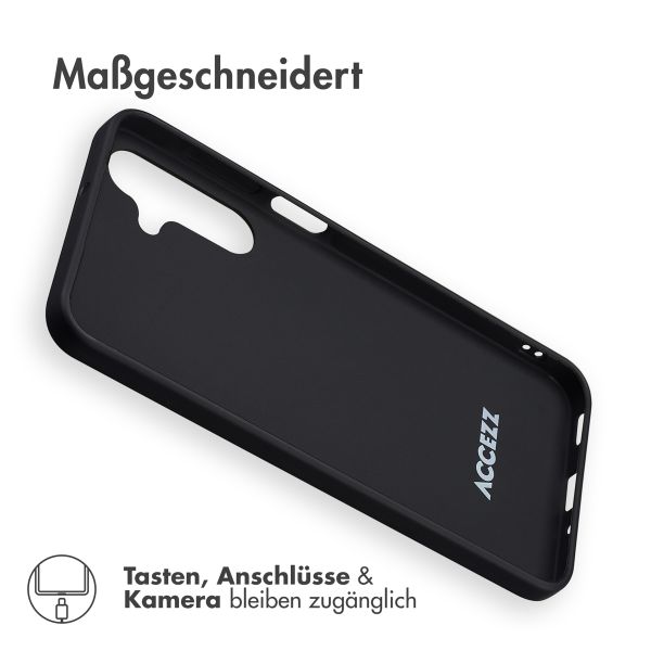 Accezz Color TPU Hülle Samsung Galaxy A16 - Schwarz