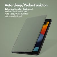 Accezz Classic Klapphülle Apple iPad 9 (2021) 10.2 Zoll / iPad 8 (2020) 10.2 Zoll / iPad 7 (2019) 10.2 Zoll - Grün
