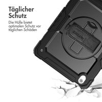 Accezz Robustes Back Cover mit Schultergurt Apple iPad Air 13 Zoll (2026) M4 / (2025) M3 / (2024) M2 - Schwarz