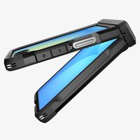 Spigen Tough Armor Pro Backcover MagFit Samsung Galaxy Z Flip 7 - Schwarz