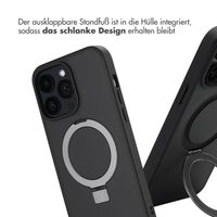 Accezz Ring Stand Backcover mit MagSafe Apple iPhone 14 Pro Max - Schwarz