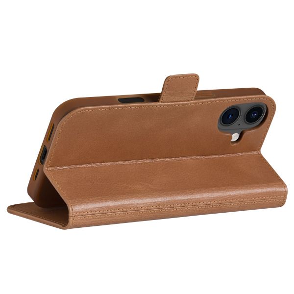 dbramante1928 Copenhagen Klapphülle Apple iPhone 16 Plus - Tan