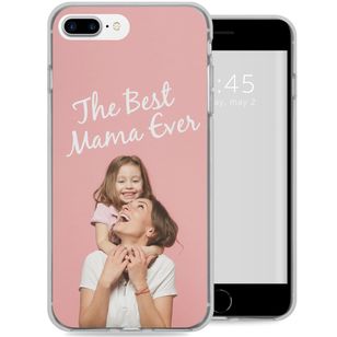 Gestalte deine eigene Clear Case Apple iPhone 8 Plus / 7 Plus - Transparent
