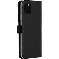 Selencia Echtleder Klapphülle Apple iPhone 11 Pro Max - Schwarz