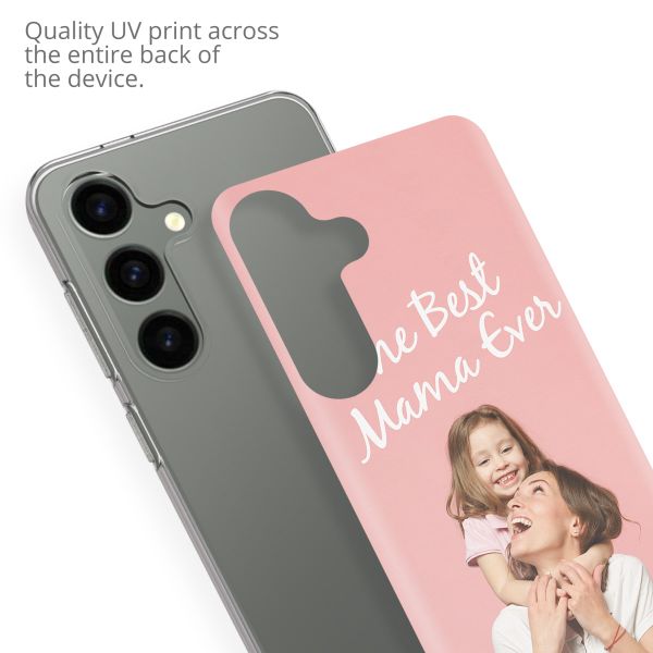Gestalte deine eigene Clear Case Samsung Galaxy S24 - Transparent