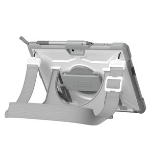 UAG Plasma Healthcare backcover mit Strap und Schultergurt Microsoft Surface Go / Go 2 / Go 3 / Go 4 - Weiß / Grau