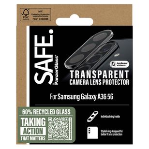 SAFE by PanzerGlass Kameraschutzlinse für das Samsung Galaxy A36 - Transparent