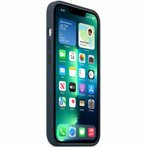 Apple Silikon-Case MagSafe Apple iPhone 13 Pro Max - Abyss Blue