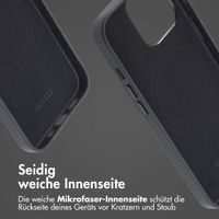 Accezz MagSafe Leather Backcover Apple iPhone 13 Pro - Onyx Black