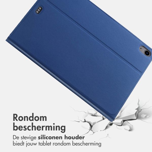 Accezz Classic Tablet Case Apple iPad 11 (2025) 11 Zoll A16 / iPad 10 (2022) 10.9 Zoll - Dunkelblau