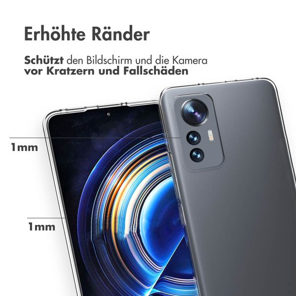 Accezz Clear TPU Backcover Xiaomi 12 Lite - Transparent