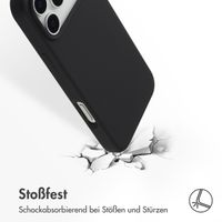 Accezz Liquid Silikoncase mit MagSafe Apple iPhone 17 Pro Max - Schwarz