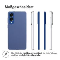 Accezz Clear TPU Backcover Samsung Galaxy S25 Edge - Transparent