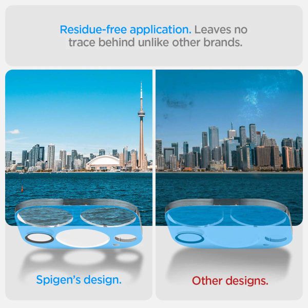 Spigen GLAStR Optik Camera Lens Protector - Kamerainsel-Schutz (2er-Pack) Apple iPhone 14 Pro (Max) - Transparent