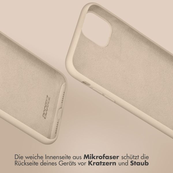 Accezz Liquid Silikoncase Samsung Galaxy A37 (5G) - Stone