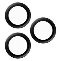 PanzerGlass Hoops Optic Rings Kameraschutz Apple iPhone 16 Pro / 16 Pro Max - Schwarz