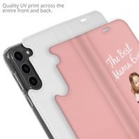 Gestalte deine eigene Compact Gel Klapphülle Samsung Galaxy S23 Plus - Weiß