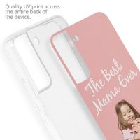 Gestalte deine eigene Clear Case Samsung Galaxy S22 Plus - Transparent