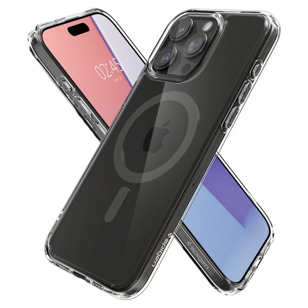 Spigen Ultra Hybrid Backcover MagSafe Apple iPhone 15 Pro - Graphite