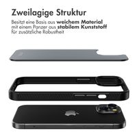 Accezz Rugged Frosted Back Cover Apple iPhone 15 - Schwarz