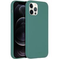 Accezz Liquid Silikoncase mit MagSafe Apple iPhone 12 (Pro) - Dunkelgrün
