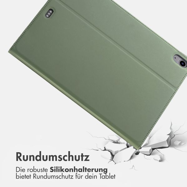 Accezz Classic Klapphülle Apple iPad Air 11 Zoll (2026) M4 / (2025) M3 / (2024) M2 / Air 5 (2022) / Air 4 (2020) - Grün